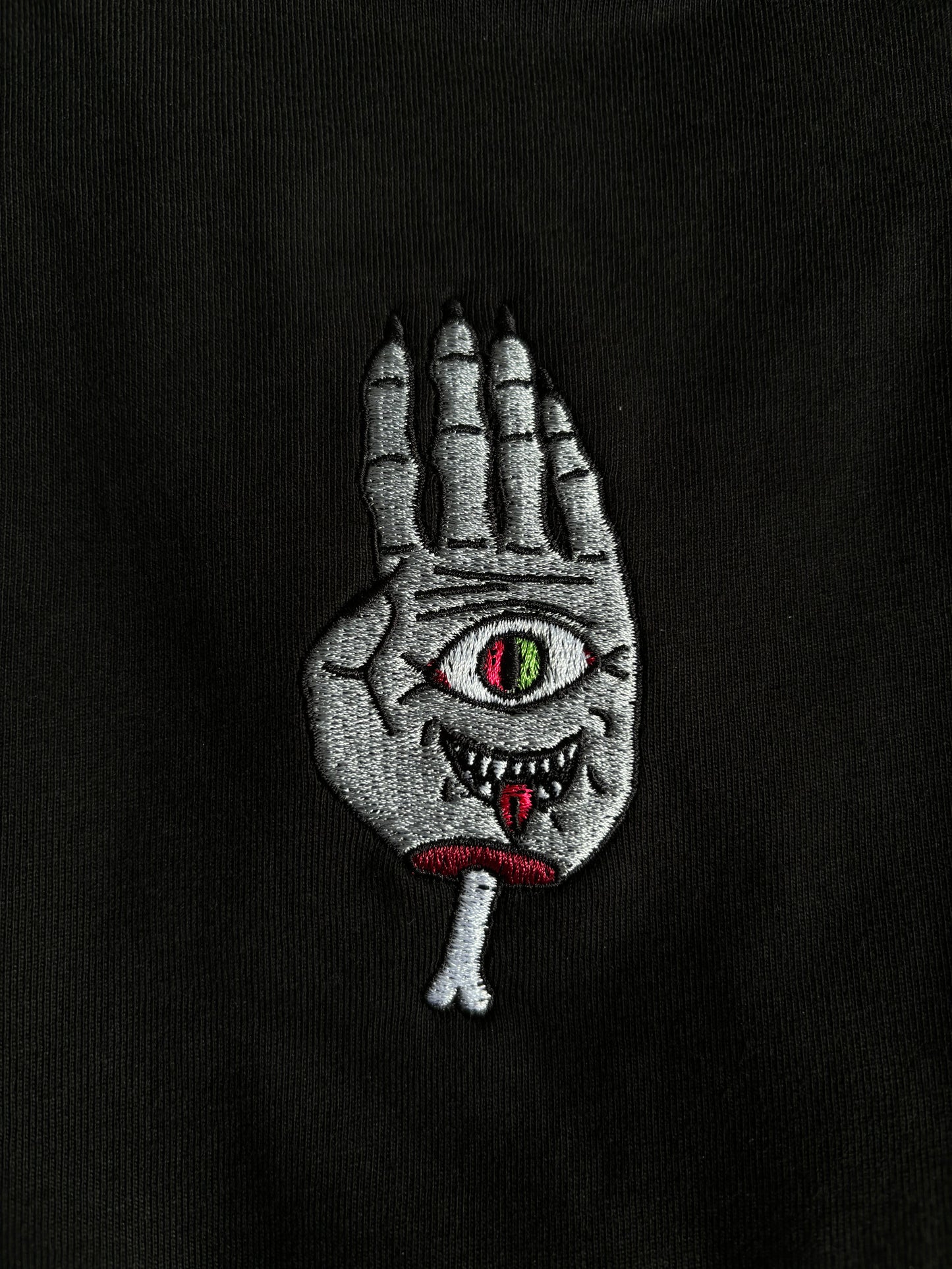 Cursed Hand Embroidered Tee
